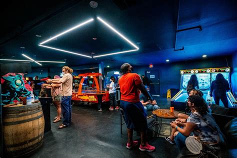Cider cade - The best arcade bar in Austin. $12 admission for unlimited play on 150+ games! Enjoy adult beverages from Bishop Cider, pizzas, and a patio on Town Lake. We're family-friendly during the day and 21+ at 8pm. Duration: 2-3 hours. Suggest edits to improve what we show. 